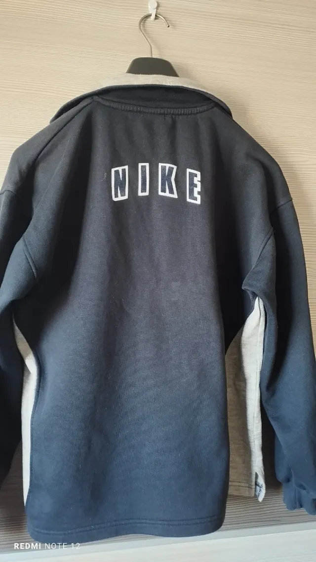 Sudadera Vintage Nike Media Cremallera Talla M