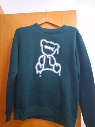 Sudadera Oso SHEIN Verde