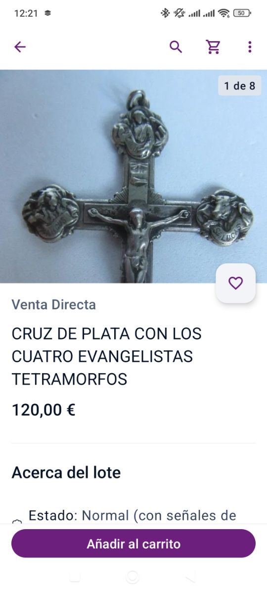 Cruz con Evangelistas