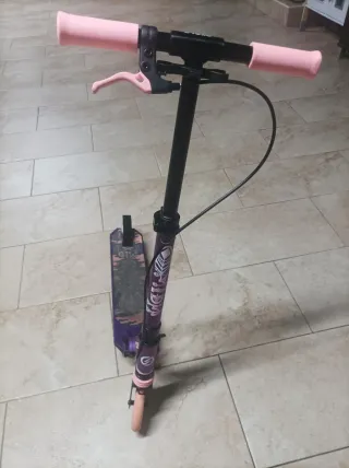 Patinete Oxelo MID5 Morado Niño