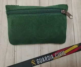 MONEDERO ANTE + PULSERA. SET "GUARDIA CIVIL"