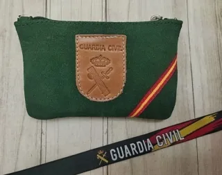 MONEDERO ANTE + PULSERA. SET "GUARDIA CIVIL"
