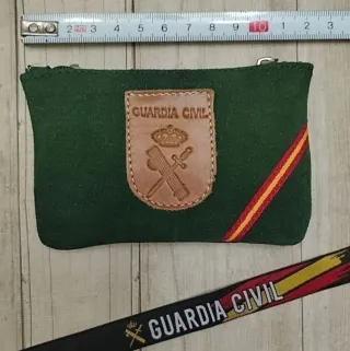 MONEDERO ANTE + PULSERA. SET "GUARDIA CIVIL"