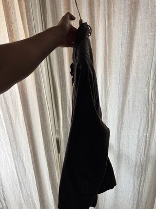 Chaqueta Stradivarius marrón con cinturón