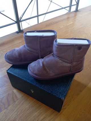 Stivaletti EMU Australia lilla glitterati tg35