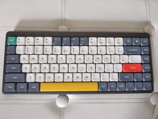 Lofree NuPhy Air75 Teclado Mecánico Gris/Amarillo