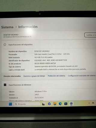 Portátil HP EliteBook 640 G9