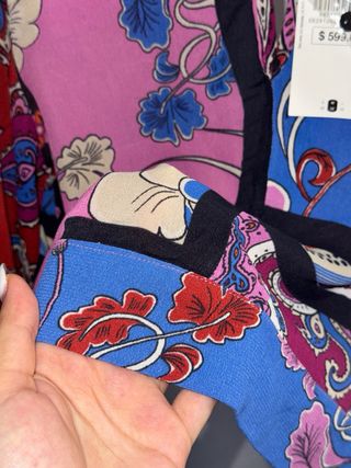 Blusa Estampada Multicolor