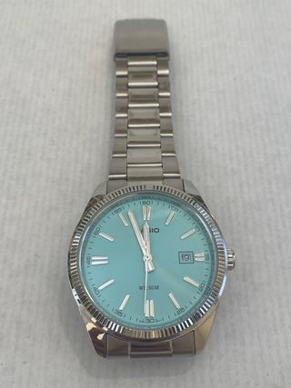 Reloj Casio Turquesa y Plateado