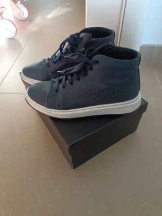 Scarponcini Paciotti Bambino Tg 37 Blu