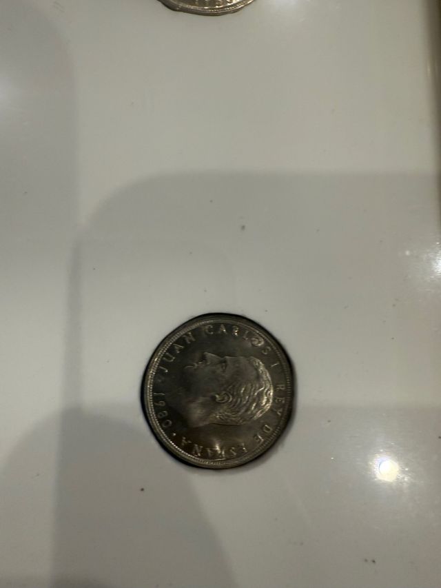 Colección de 6 monedas enmarcadas