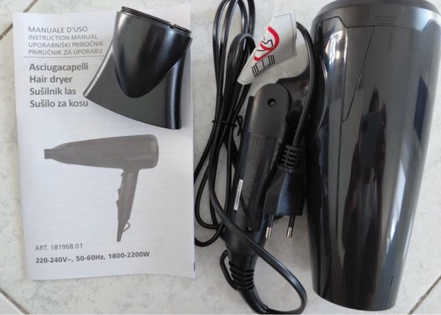Asciugacapelli nuovo 1800-2200 W