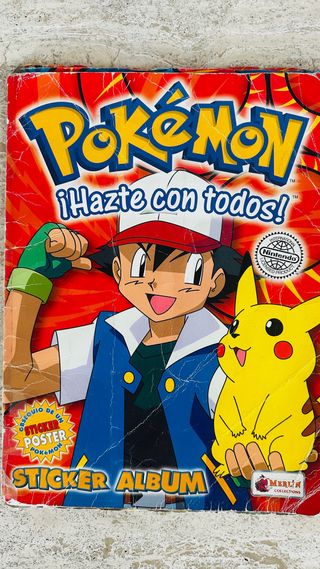 Álbum de Cromos Pokémon ¡Hazte con todos!