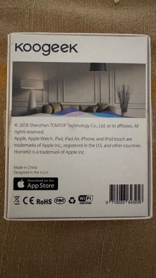 Koogeek Interruptor Doble Smart Home