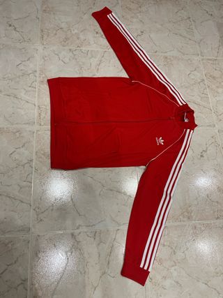 Sudadera Adidas Roja Talla M