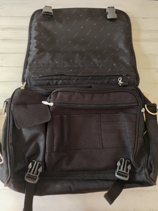 Maletín Roncato Negro Portátil/Libros