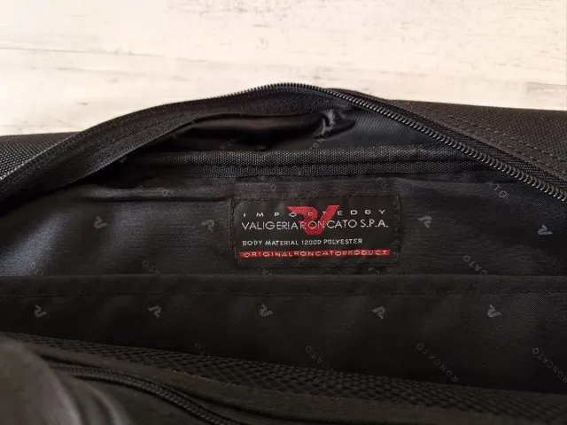 Maletín Roncato Negro Portátil/Libros