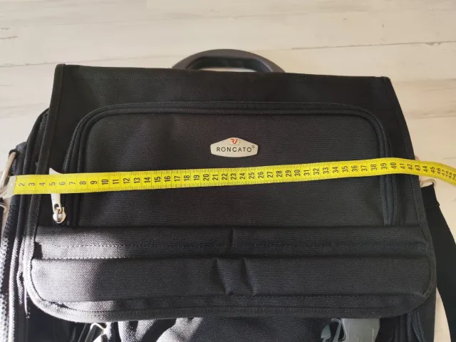 Maletín Roncato Negro Portátil/Libros