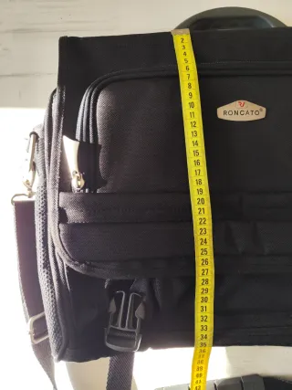 Maletín Roncato Negro Portátil/Libros