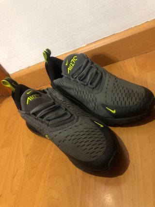 Nike Air Max 270 Gris y Amarillo