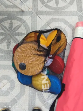 Equipo de material deportivo de entrenamiento