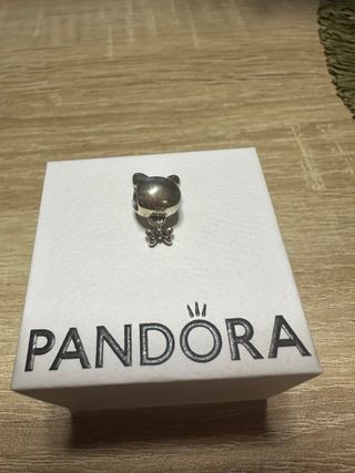 Charm Pandora Gato Plata