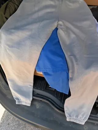 Pantaloni tuta grigi taglia S