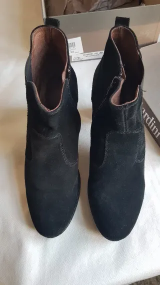 Stivali Nero Giardini nappa n.38