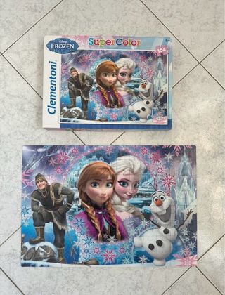 Puzzle Disney Frozen Clementoni 104 pezzi