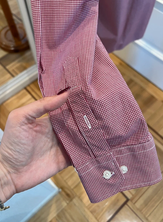 Camisa Polo Club Roja y Blanca