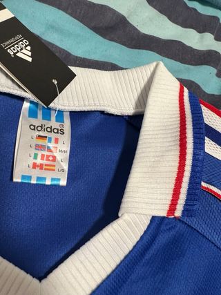 Camiseta Fútbol Francia Zidane 10 Retro Adidas