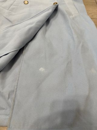 Cappotto lungo azzurro