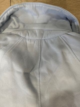 Cappotto lungo azzurro