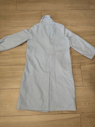Cappotto lungo azzurro