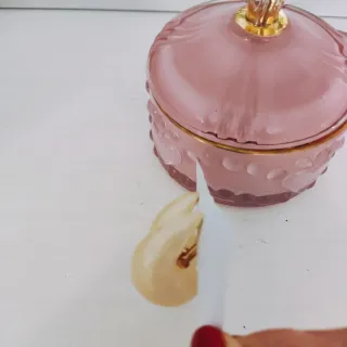 Pendientes nacarados Parfois beige