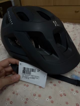 Casco Rockrider MTB ST 500 Negro Talla S/L