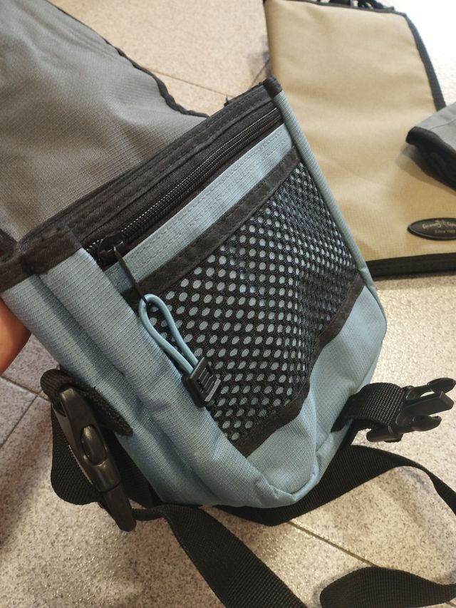 Bolsos Coronel Tapioca Azul y Gris