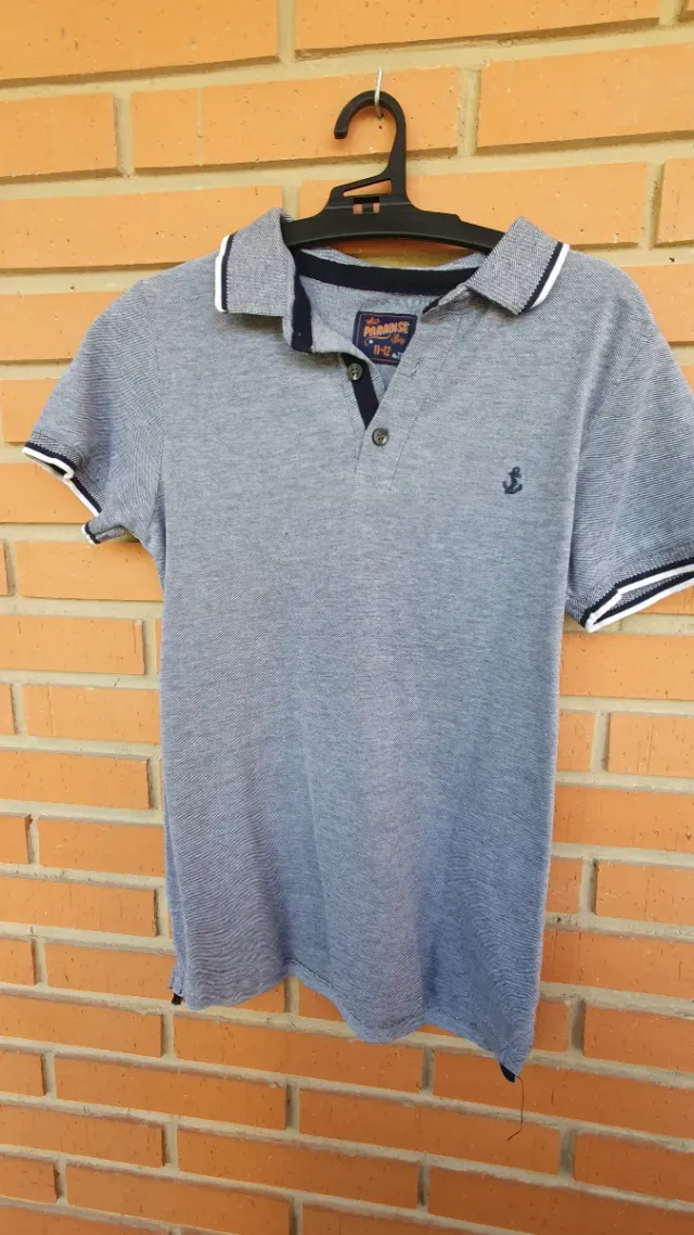 3 polos niño talla 11/12 años