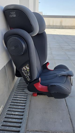 Silla coche Britax Römer gris