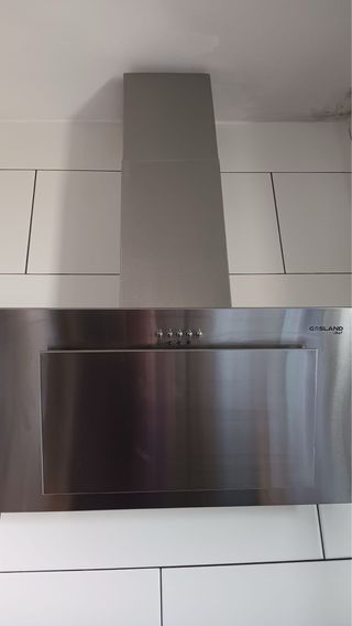 Extractor de cocina acero 

