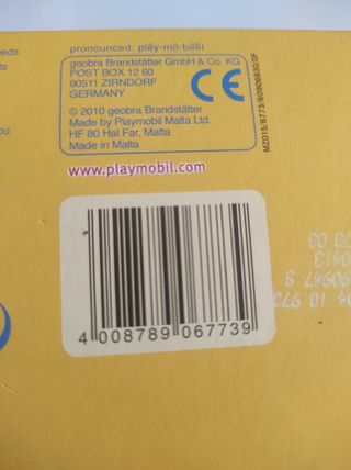 Sin abrir Playmobil: Ambulancia y Autobús 123