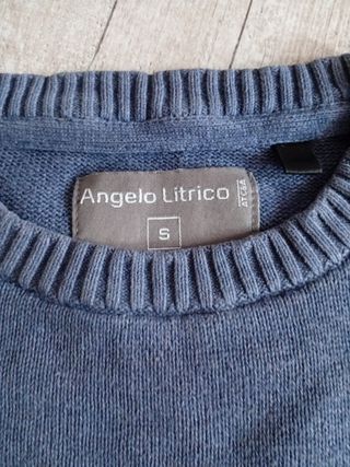 Jersey de punto hombre Angelo Litrico talla S