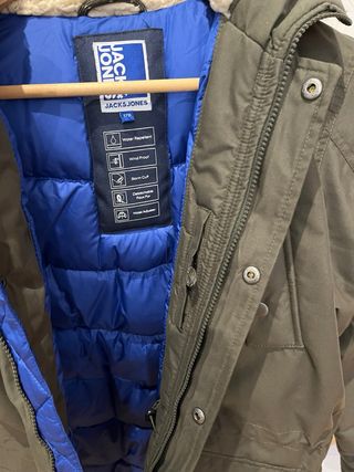 Chaqueta niño Jack & Jones T.16 verde militar