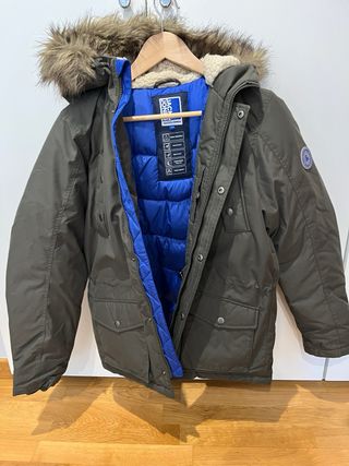 Chaqueta niño Jack & Jones T.16 verde militar