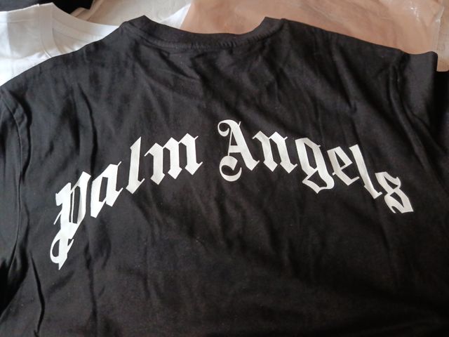 Camiseta Palm Angels Oso Negra Talla S