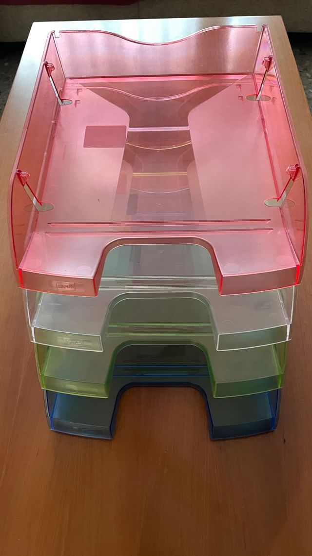 4 Bandejas Escritorio Staple