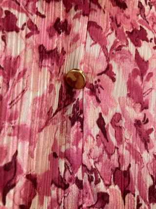 Vestido Zara floral rosa