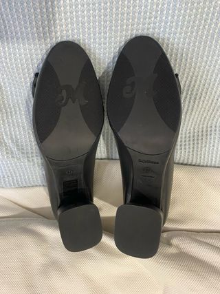 Scarpe donna Melluso tacco basso fiocco nero