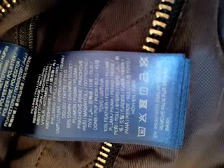 Parka Gant Azul de Plumas 