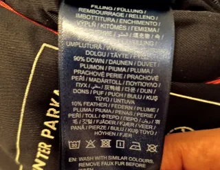 Parka de invierno Gant de Plumas